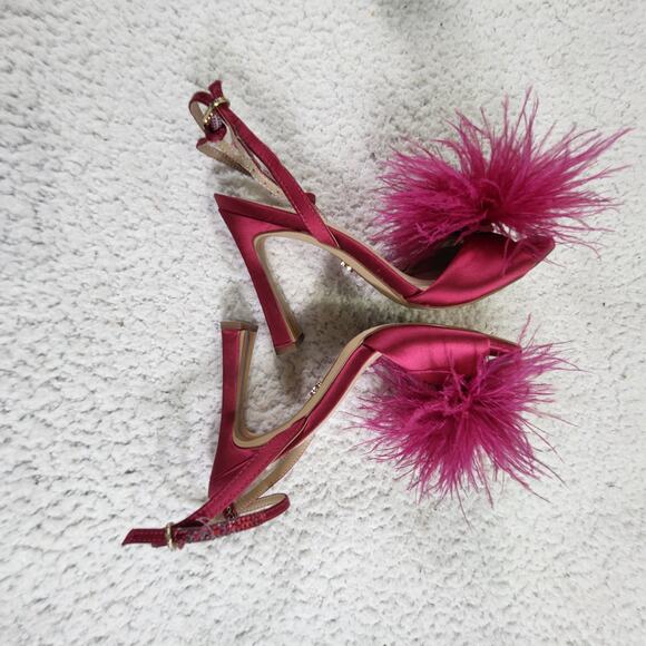 Sam Edelman Women's Leon Pom Pom Dress Sandals size 5 - Picture 3 of 6